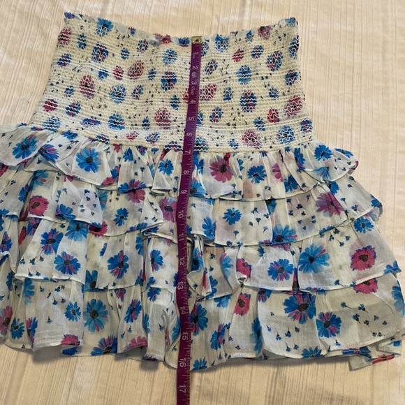 LoveShackFancy Ruffle Mini Skirt - Picture 8 of 8